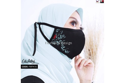 HD Adult Face Mask Printed Adjustable Tie On