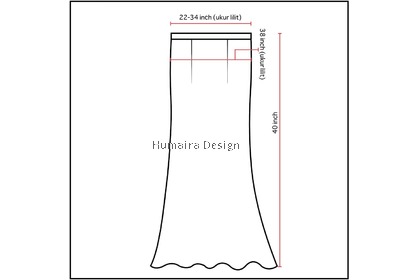 Basic Mermaid Skirt (A)