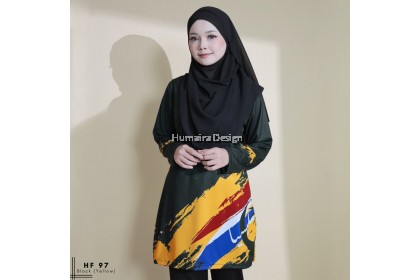 Tshirt Jersey Humaira Malaysia Series I (Muslimah)