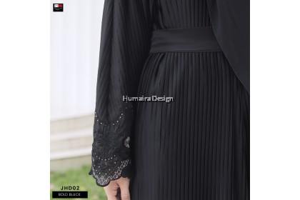 Abaya Pleated Amani by Humaira Design