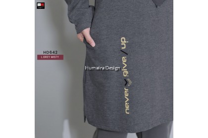 T shirt Muslimah Humaira Never Give Up